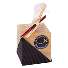 Geschenkverpakking bijenwas kubuskaars (60x60mm)