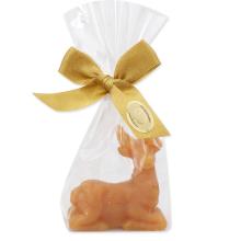 Schapenmelkzeep hert 30g in cellofaan, Kweepeer