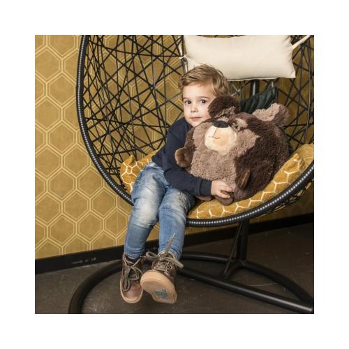 Cuddly Handwarmer Pillow Dog Dark