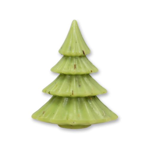 Schapenmelkzeep kerstboom 42g in cellofaan, Verbena